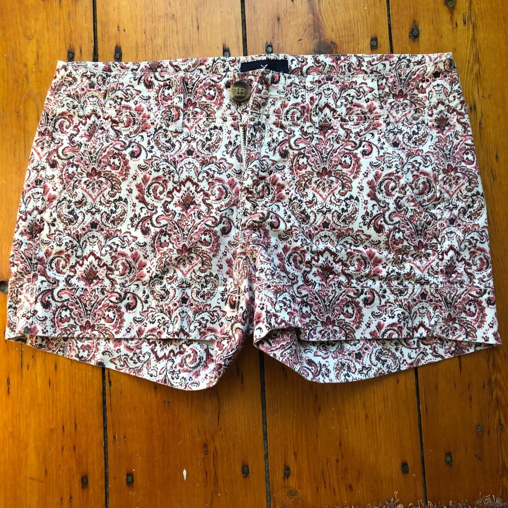 Rosy Floral Shorts